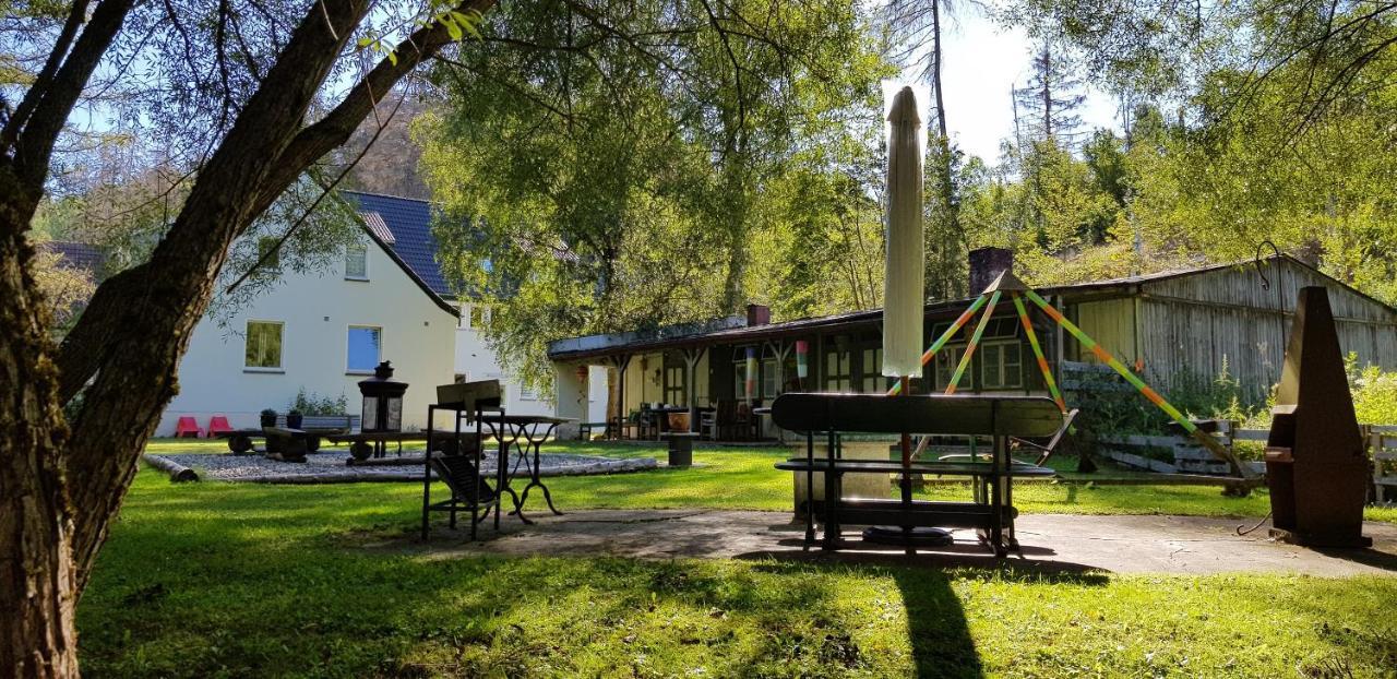 Naturferienhaus Luppbodemuhle Allrode Exteriér fotografie